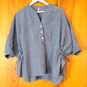 Gingham Top - size L